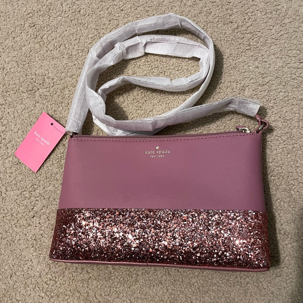 Kate Spade greta court glitter ramey crossbody